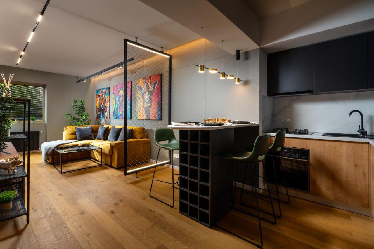 Brooklyn Studio - Aviatiei Park - Netflix - Parking 부쿠레슈티 외부 사진